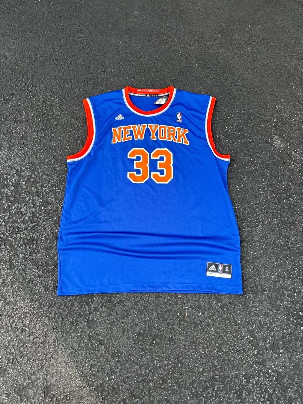 2013 Adidas Ewing #33 custom “Doodles” NBA Basketball Jersey Men's XL NWT